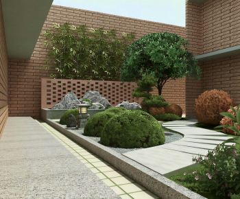 Modern Courtyard/landscape-ID:966356041