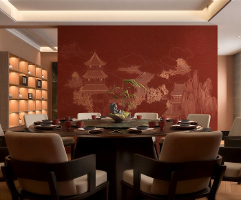 New Chinese Style Restaurant Box-ID:385154011