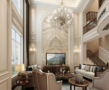 American Style A Living Room-ID:372474913