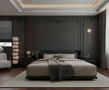 French Style Bedroom-ID:805179126