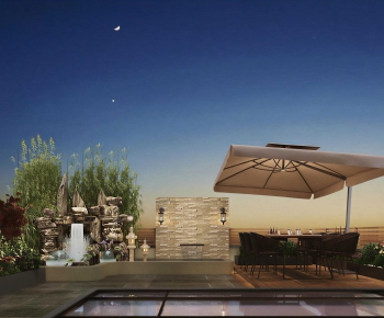 New Chinese Style Terrace-ID:385509019