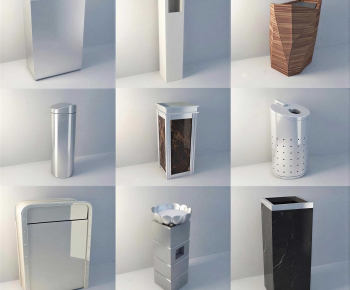 Modern Trash Can-ID:568959001