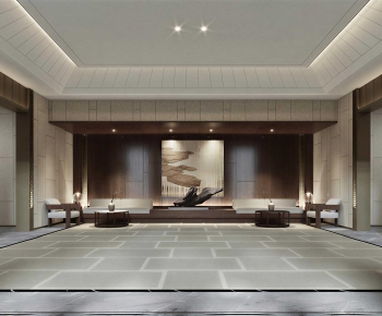 New Chinese Style Lobby Hall-ID:954365971