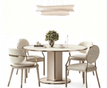 Modern Dining Table And Chairs-ID:698285104