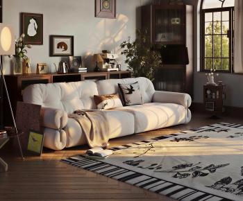 Modern A Sofa For Two-ID:742893932