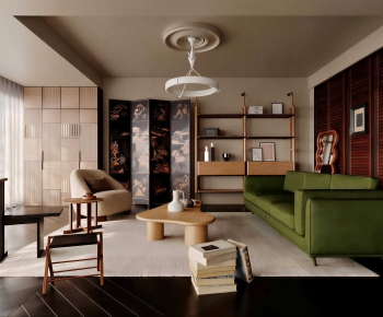 Modern A Living Room-ID:537359759