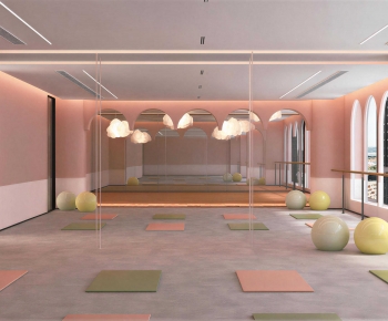 Modern Yoga Room-ID:752043019
