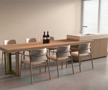 Modern Dining Table And Chairs-ID:683321004