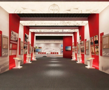 New Chinese Style Exhibition Hall-ID:992969993
