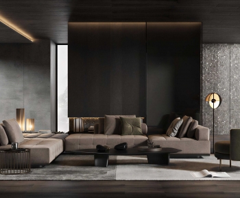 Modern A Living Room-ID:300693042