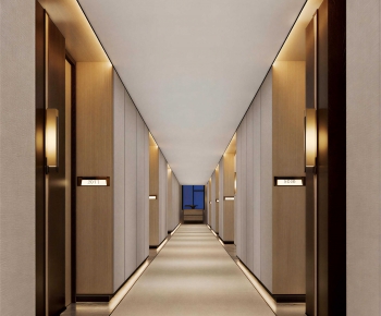 New Chinese Style Corridor-ID:711379054