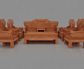 Chinese Style Sofa Combination-ID:764965065