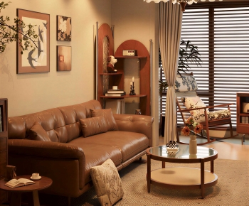 French Style A Living Room-ID:921220065