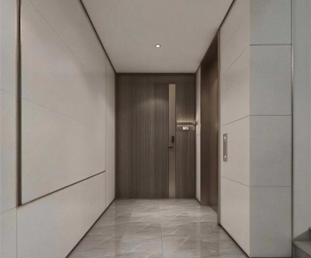 Modern Office Elevator Hall-ID:155429871