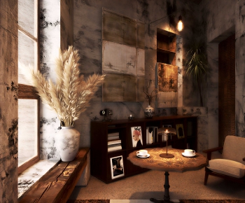 Retro Style Cafe-ID:682195905