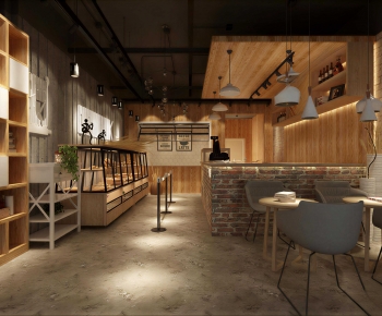 Industrial Style Cafe-ID:216764939