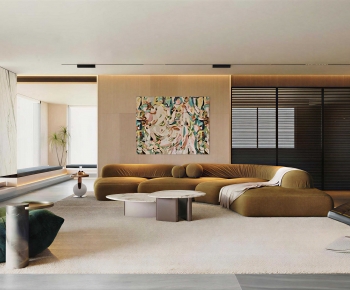 Modern A Living Room-ID:341382032