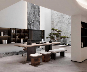 New Chinese Style Tea House-ID:548419008