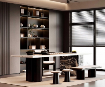 New Chinese Style Tea House-ID:448637961
