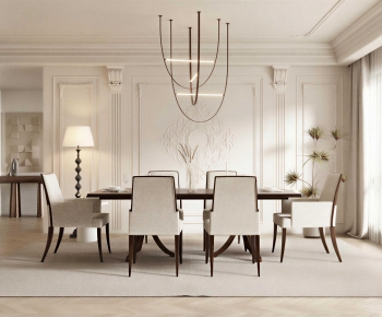 French Style Dining Room-ID:704451086