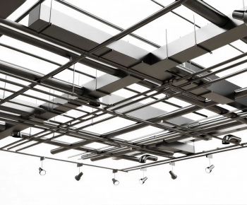 Industrial Style Suspended Ceiling-ID:225857023