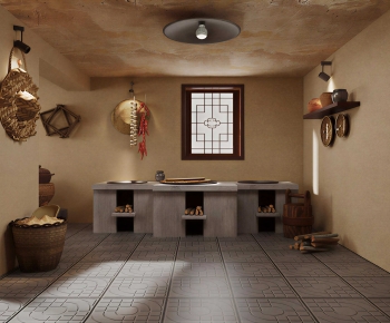 Chinese Style The Kitchen-ID:582422972