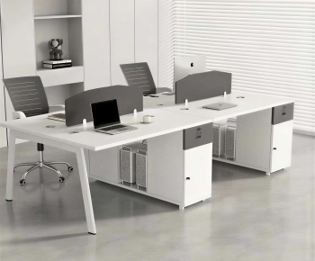 Modern Office Desk And Chair-ID:179383048