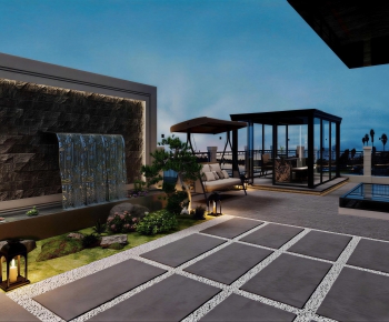 Modern Courtyard/landscape-ID:291703946