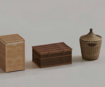 Wabi-sabi Style Storage Basket-ID:484776024