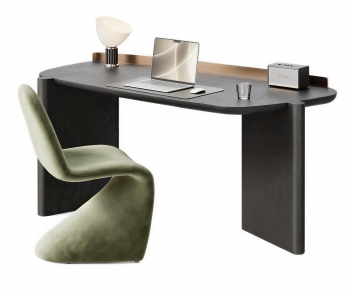 Modern Computer Desk And Chair-ID:464322098
