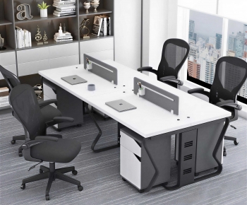 Modern Office Desk And Chair-ID:969939953