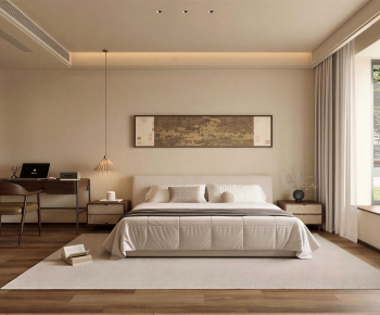 New Chinese Style Bedroom-ID:553015959