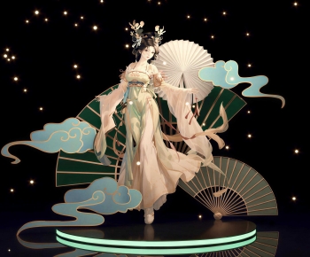 New Chinese Style Meichen-ID:994424107