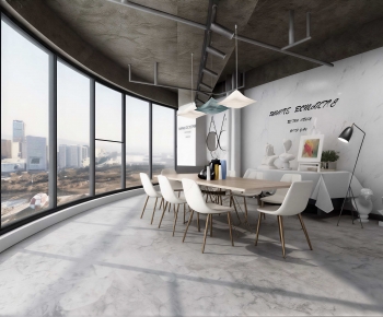 Modern Office Rest Area-ID:858650925