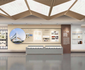 New Chinese Style Exhibition Hall-ID:533977035