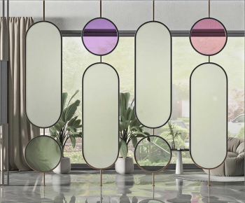 Modern Glass Screen Partition-ID:809714085