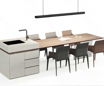 Modern Dining Table And Chairs-ID:279740104