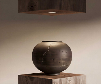 Wabi-sabi Style Clay Pot-ID:378607994