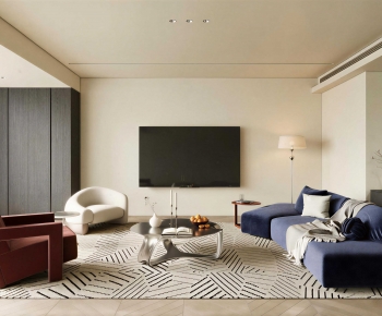 Modern A Living Room-ID:402159748