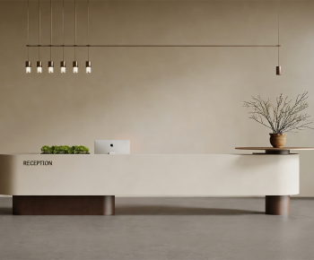 Modern Reception Desk-ID:843231929