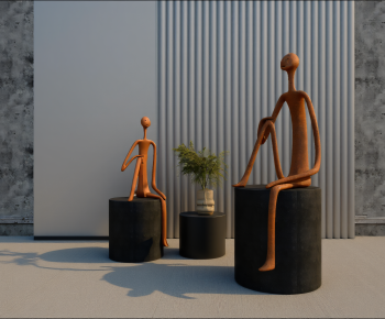 Modern Sculpture-ID:687040093