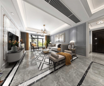 American Style A Living Room-ID:251969105