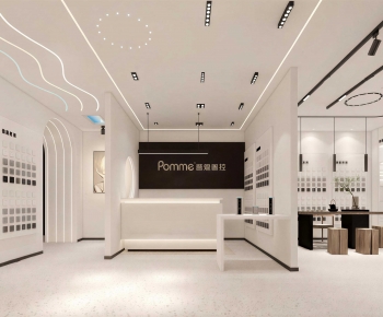 Modern Exhibition Hall-ID:474862109
