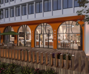 Modern Facade Element-ID:778611903
