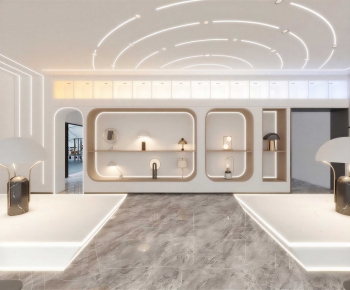 Modern Exhibition Hall-ID:533247955