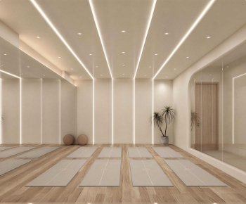 Modern Yoga Room-ID:822864068