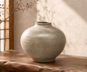 Wabi-sabi Style Clay Pot-ID:289921055