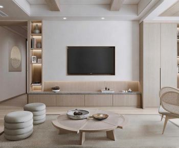Japanese Style A Living Room-ID:862274894