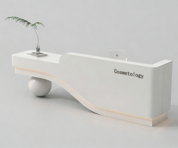 Modern Reception Desk-ID:505485064