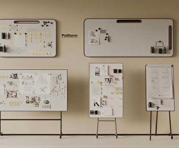 Modern Blackboard/whiteboard-ID:937777049